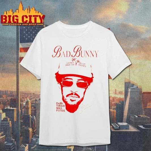 Bad Bunny Debi Tirar Mas Fotos Signature - Adult & Kids T-Shirts, Sweatshirts & Hoodies apparel design preview 1