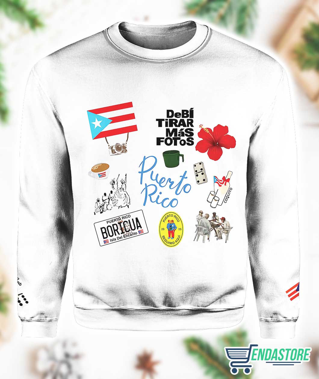Bad Bunny Dtmf Puerto Rico Printed Sweatshirt 3D Sweater - Gift Idea product image 3