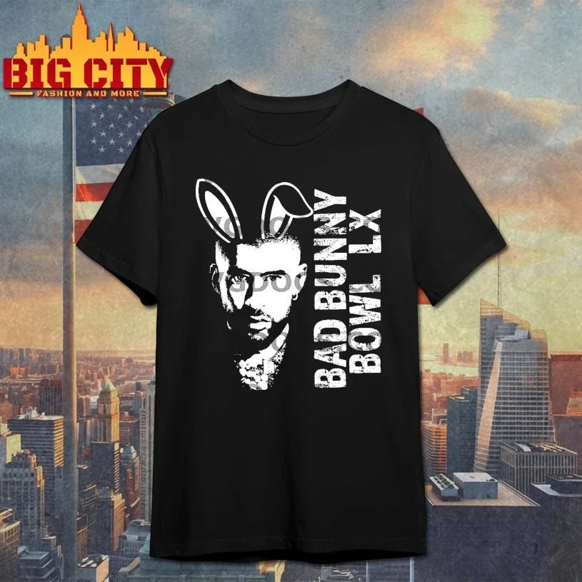 Bad Bunny Face With Ears LX - Adult & Kids T-Shirts, Sweatshirts & Hoodies apparel design preview 1