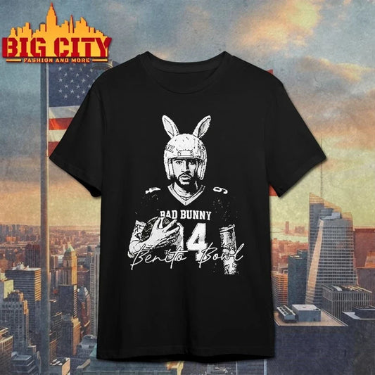 Bad Bunny Football Benito Bowl Funny - Adult & Kids T-Shirts, Sweatshirts & Hoodies apparel design preview 1