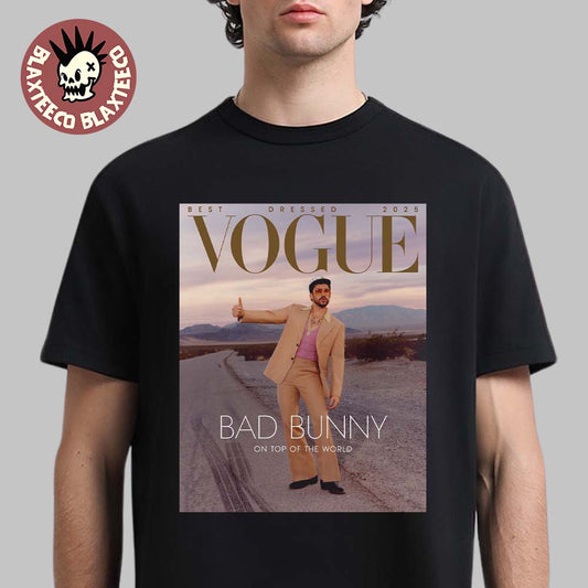 Bad Bunny Graces The Cover Of Vogue Magazine Best - Adult & Kids T-Shirts, Sweatshirts & Hoodies apparel design preview 1