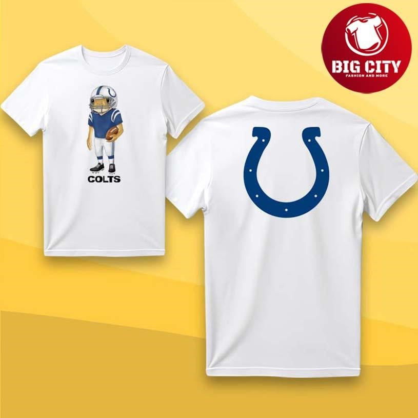 Bad Bunny x Indianapolis Colts Concho Two Sided - Adult & Kids T-Shirts, Sweatshirts & Hoodies apparel design preview 1