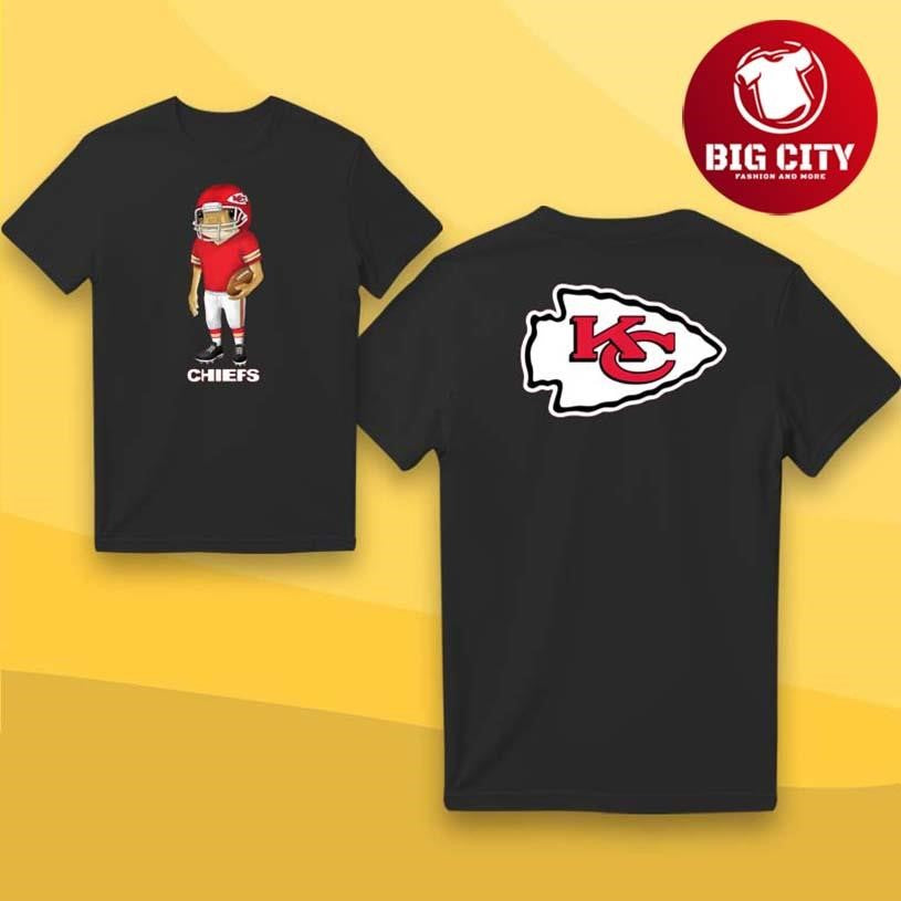 Bad Bunny x Kansas City Chiefs Concho Two Sided - Adult & Kids T-Shirts, Sweatshirts & Hoodies apparel design preview 1