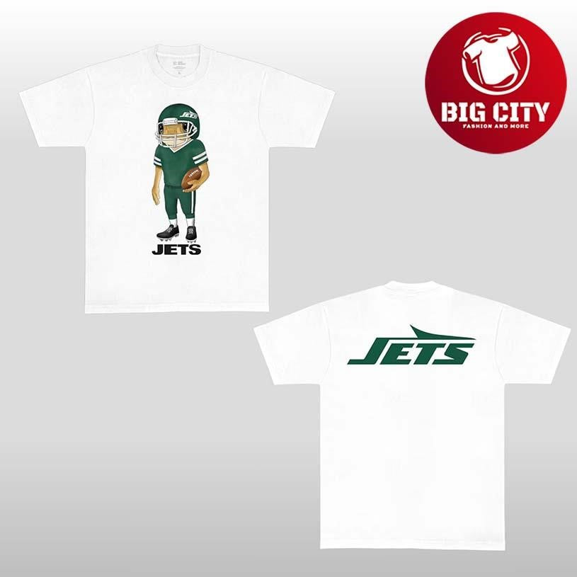 Bad Bunny x New York Jets Concho Two Sided - Adult & Kids T-Shirts, Sweatshirts & Hoodies apparel design preview 1