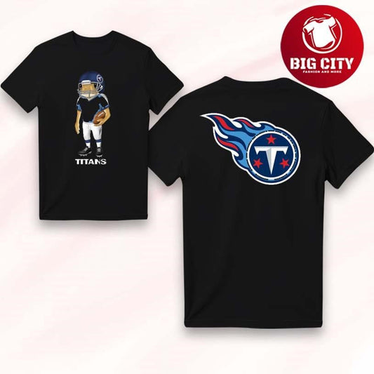 Bad Bunny x Tennessee Titans Concho Two Sided - Adult & Kids T-Shirts, Sweatshirts & Hoodies apparel design preview 1