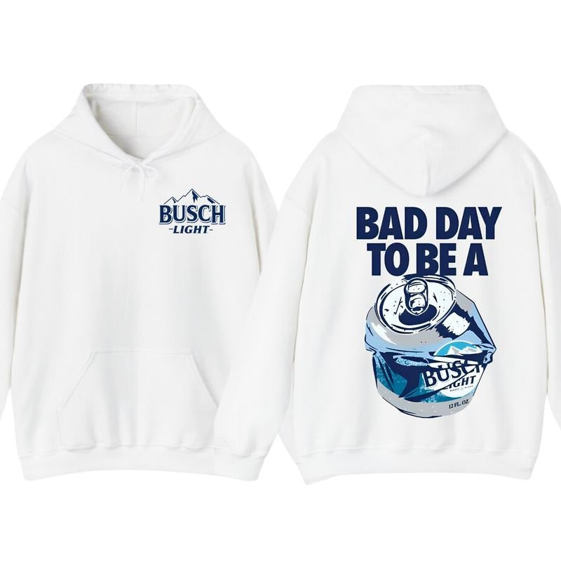 Bad Day Be Busch Light 2 Sided - Adult & Kids T-Shirts, Sweatshirts & Hoodies apparel design preview 1
