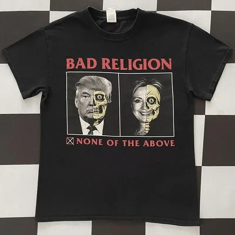 Bad Religion 2016 Vox Populi Tour None Above Full - Adult & Kids T-Shirts, Sweatshirts & Hoodies apparel design preview 1