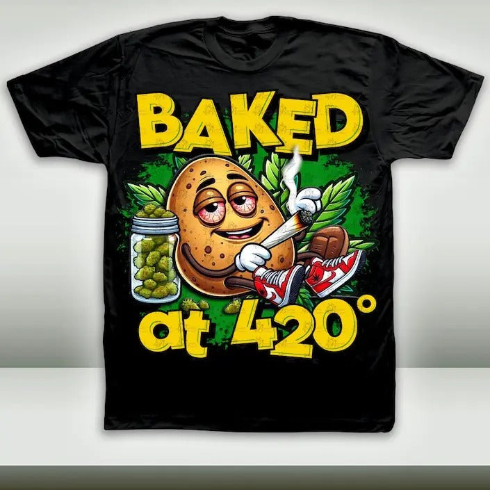 Baked 420 - Adult & Kids T-Shirts, Sweatshirts & Hoodies apparel design preview 1