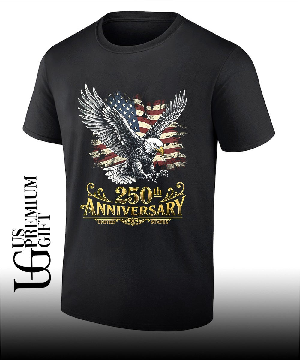 Bald Eagle 250th Anniversary United States - Adult & Kids T-Shirts, Sweatshirts & Hoodies apparel design preview 1