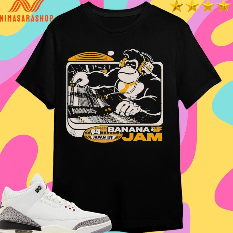 Banana Jam 94 Japan Ilustrata - Adult & Kids T-Shirts, Sweatshirts & Hoodies apparel design preview 1