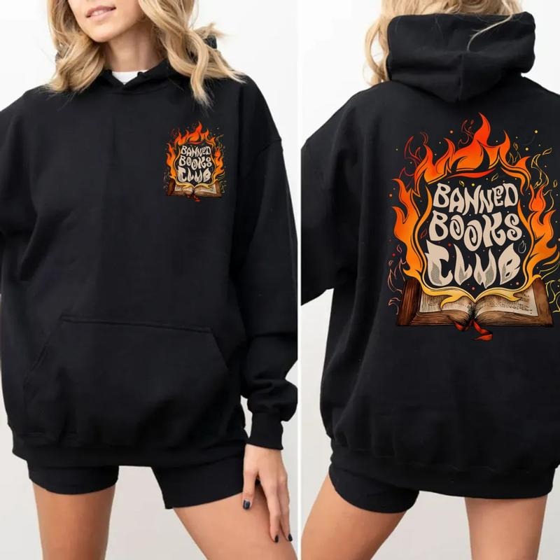 Banned Books Club Im Dark Academia Librarian Book - Adult & Kids T-Shirts, Sweatshirts & Hoodies apparel design preview 1