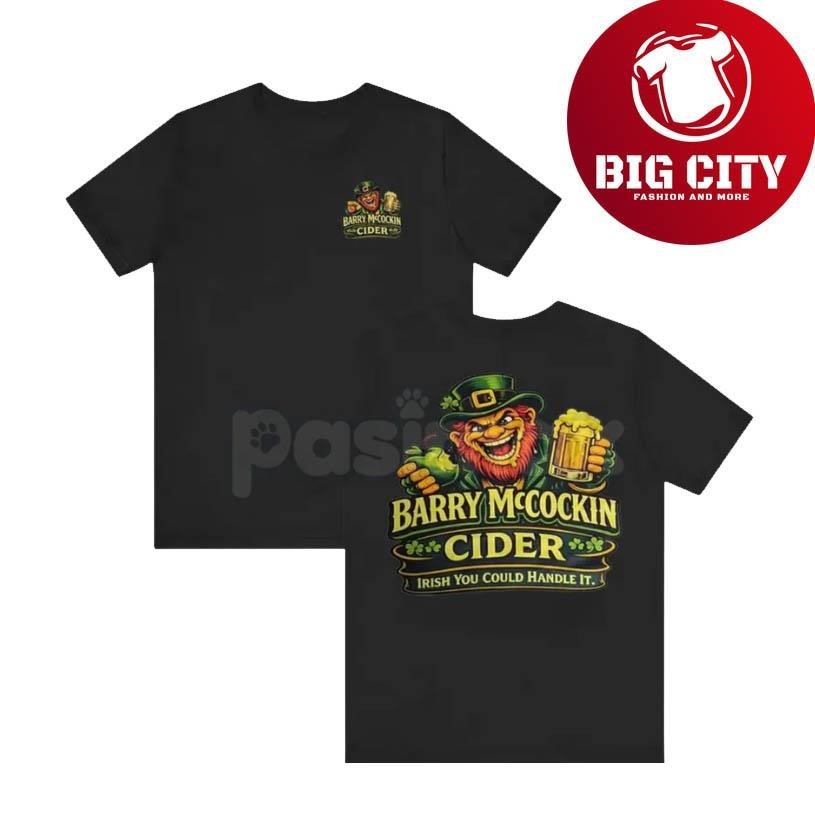 Barry McCockin Heritage Irish Cider Two Sided - Adult & Kids T-Shirts, Sweatshirts & Hoodies apparel design preview 1