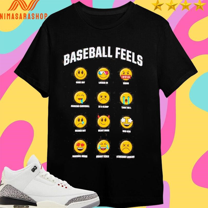 Baseball Feels Icon - Adult & Kids T-Shirts, Sweatshirts & Hoodies apparel design preview 1
