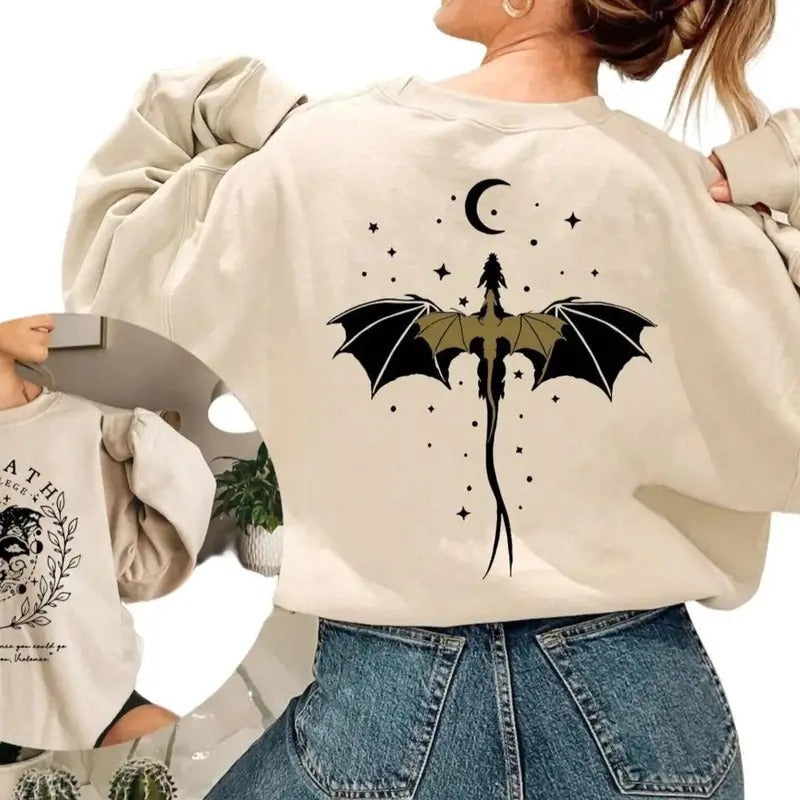 Basgiath War College Double Sided Fourth Wing Riders - Adult & Kids T-Shirts, Sweatshirts & Hoodies apparel design preview 1