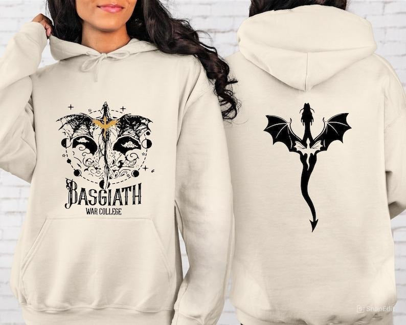Basgiath War College Fourth Wing Dragon Rider Violet - Adult & Kids T-Shirts, Sweatshirts & Hoodies apparel design preview 1