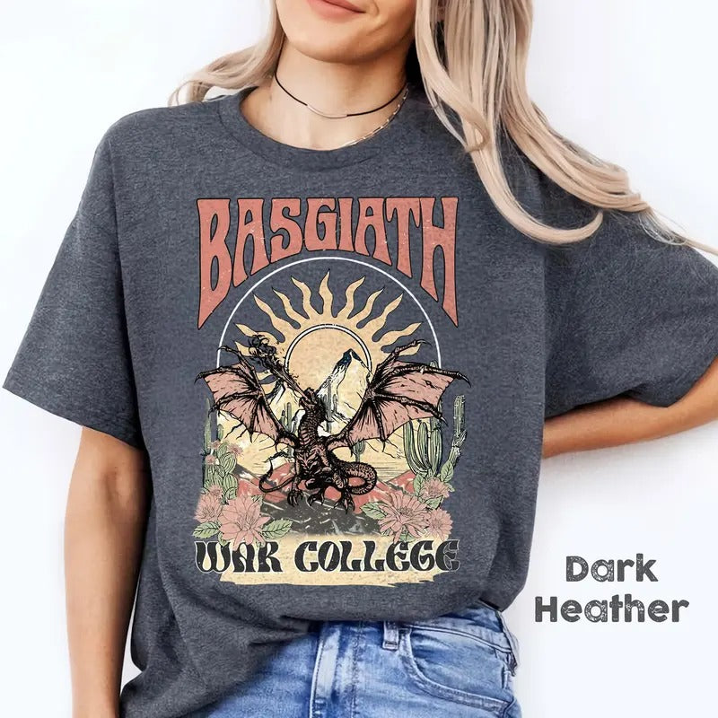 Basgiath War College Fourth Wing Dragon Rider Violet - Adult & Kids T-Shirts, Sweatshirts & Hoodies apparel design preview 1
