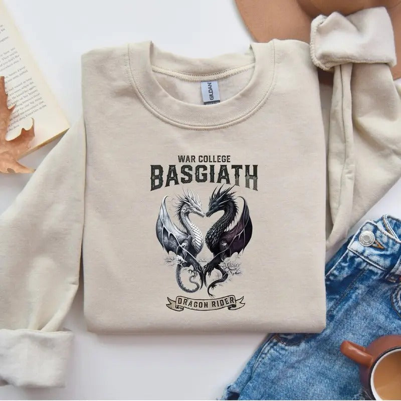 Basgiath War College Dragon Rider Bookish Violet - Adult & Kids T-Shirts, Sweatshirts & Hoodies apparel design preview 1