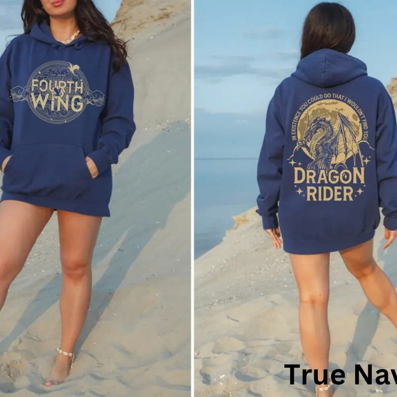 Basgiath College Fourth Wing Dragon Rider Violet - Adult & Kids T-Shirts, Sweatshirts & Hoodies apparel design preview 1
