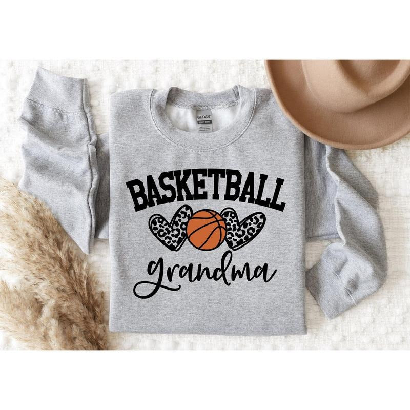 Basketball Grandma Mom Sport - Adult & Kids T-Shirts, Sweatshirts & Hoodies apparel design preview 1