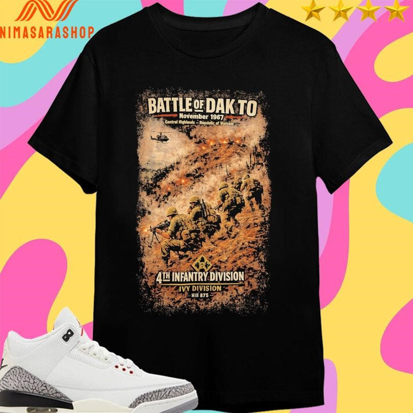 Battle Of Dak To November 1967 Central Highlands - Adult & Kids T-Shirts, Sweatshirts & Hoodies apparel design preview 1