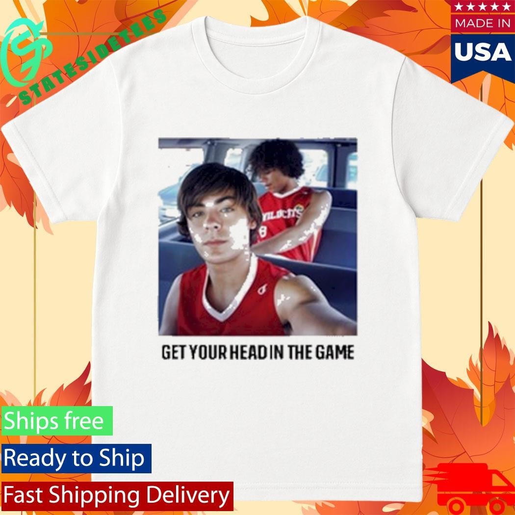 Baylor Scheierman Wearing Get Your Head In The Game - Adult & Kids T-Shirts, Sweatshirts & Hoodies apparel design preview 1
