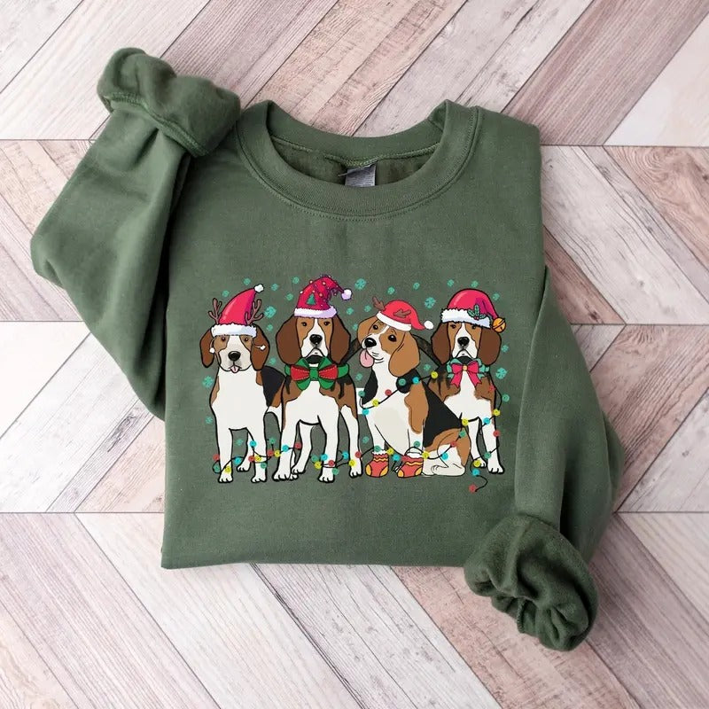 Beagle Lover Dog Mom Shirtstyle{N002}2 - Adult & Kids T-Shirts, Sweatshirts & Hoodies apparel design preview 1