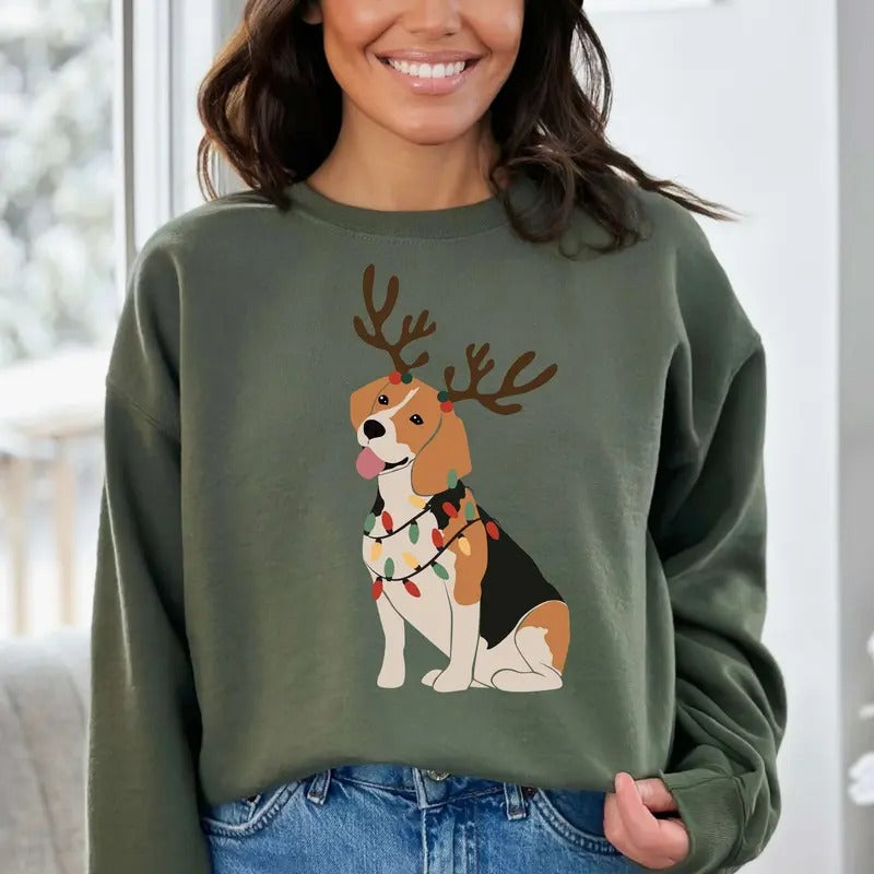 Beagle Lover Dog Mom - Adult & Kids T-Shirts, Sweatshirts & Hoodies apparel design preview 1