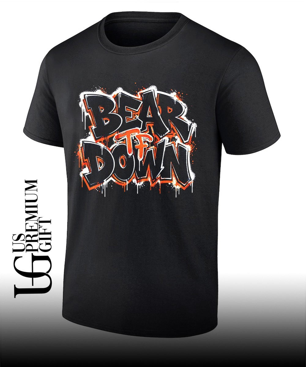 Bear TF Down Chicago - Adult & Kids T-Shirts, Sweatshirts & Hoodies apparel design preview 1
