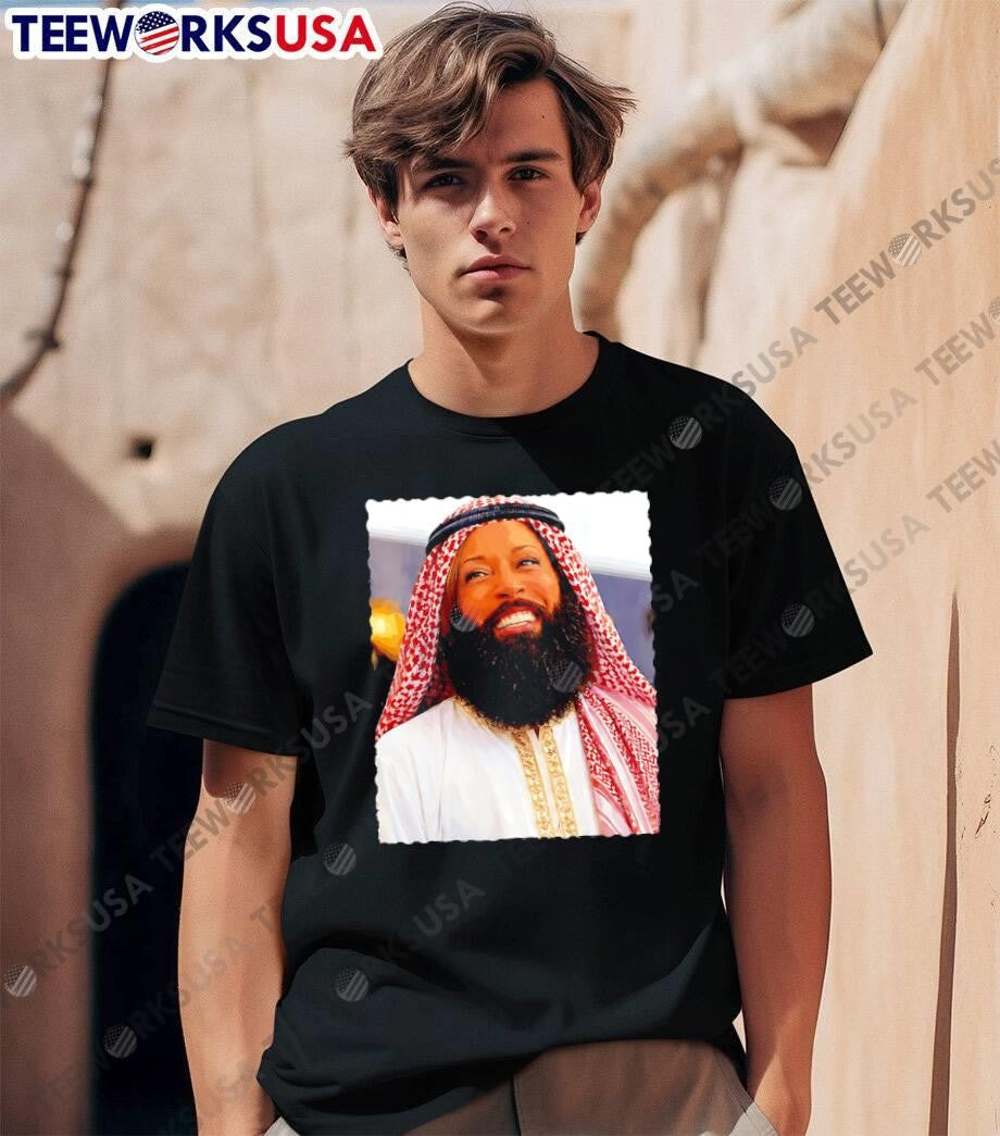 Bearded Man Smiling In Traditional Attire Graphic - Adult & Kids T-Shirts, Sweatshirts & Hoodies apparel design preview 1