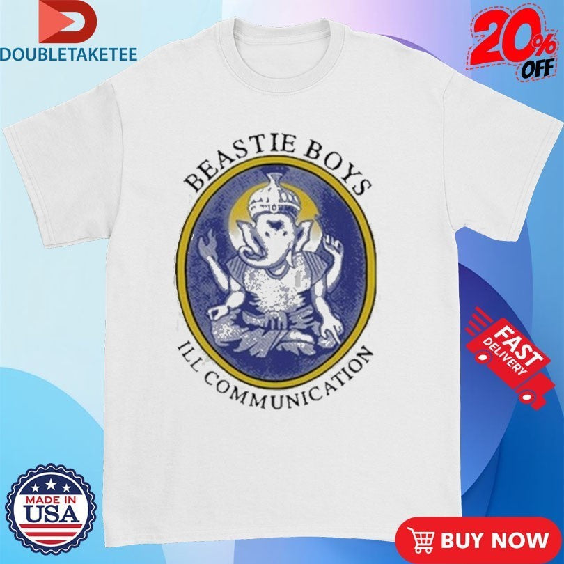Beastie Boys Ill Communication Ganesha Hindu Elephant - Adult & Kids T-Shirts, Sweatshirts & Hoodies apparel design preview 1