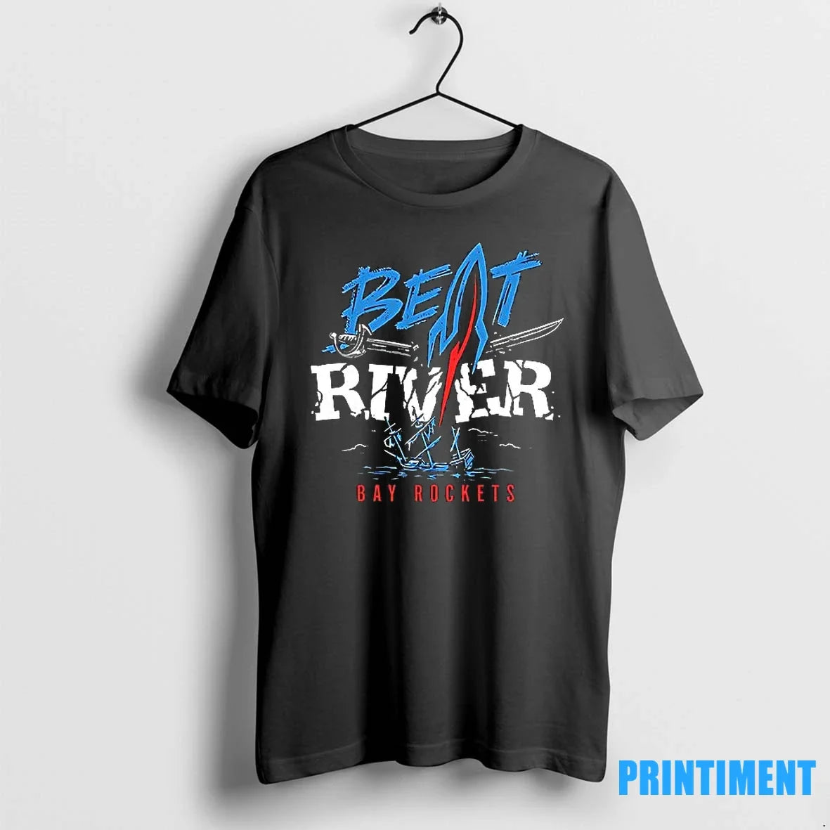Beat River Bay Rockets Classic Sweater - Adult & Kids T-Shirts, Sweatshirts & Hoodies apparel design preview 1