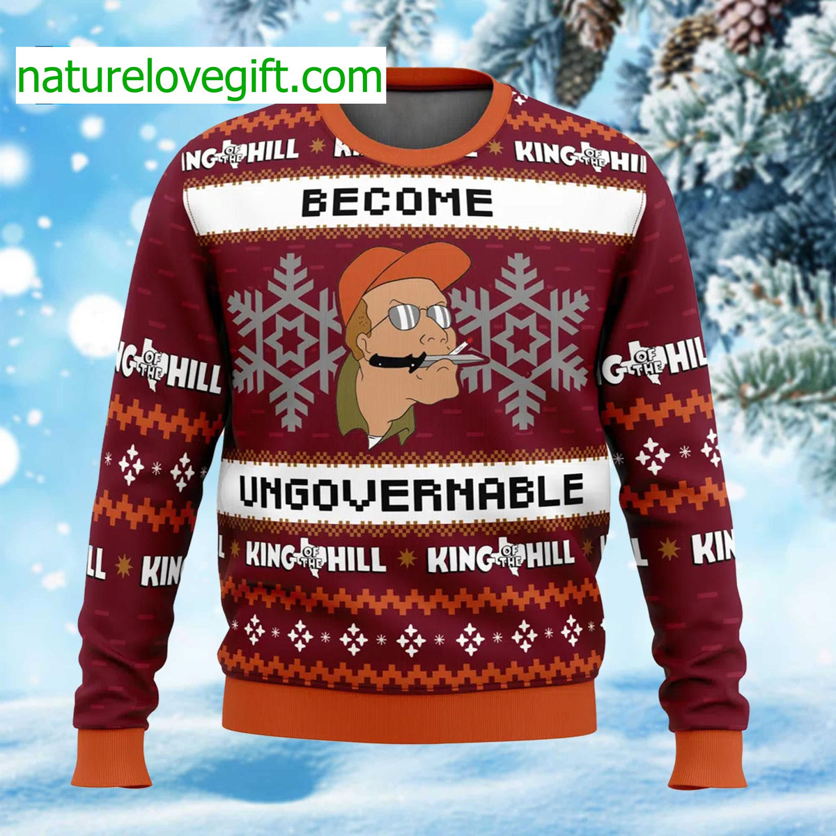 Become Ungovernable Ugly Christmas Sweater - Holiday Gift product image