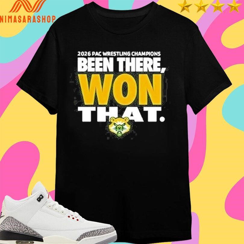 Been There Won That 2026 Pac Wrestling Champions - Adult & Kids T-Shirts, Sweatshirts & Hoodies apparel design preview 1