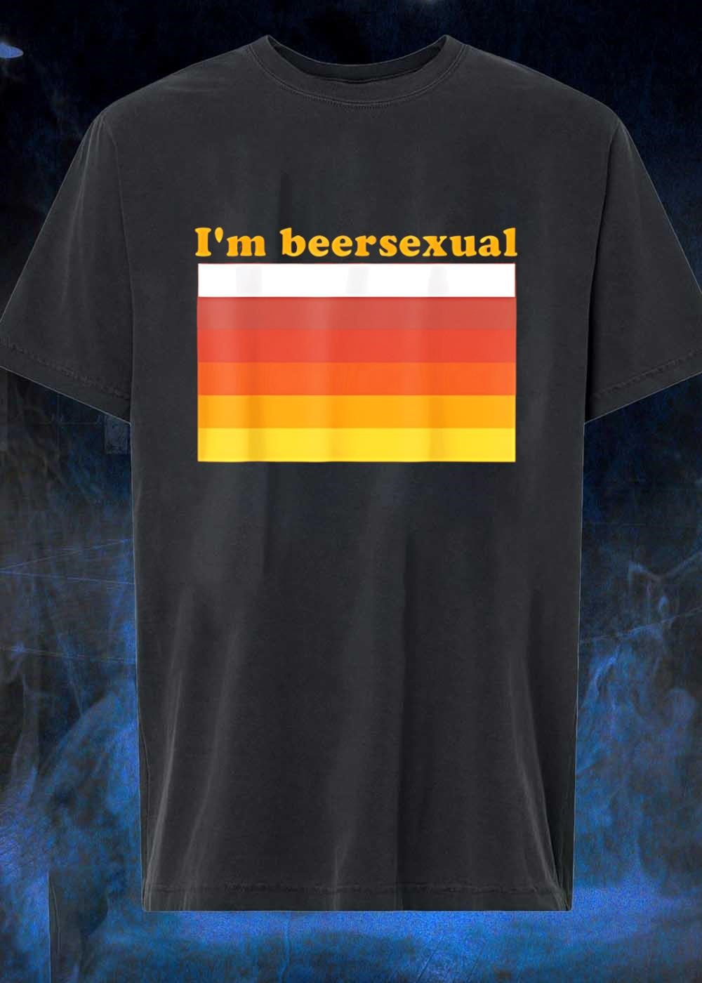 Beer Lover Drinking Phrase I'm Beersexual Graphic - Adult & Kids T-Shirts, Sweatshirts & Hoodies apparel design preview 1