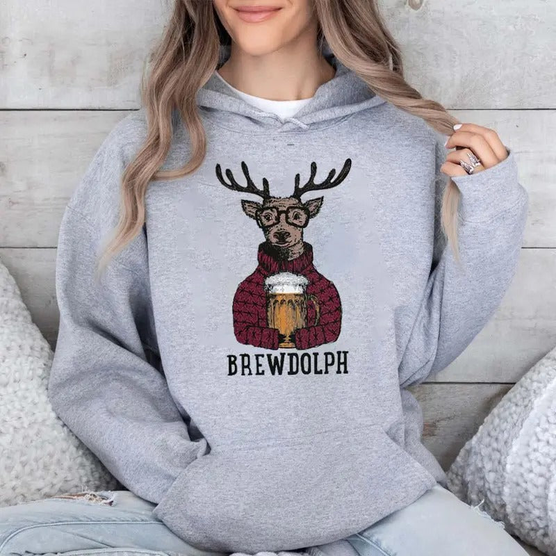 Beer Lovers Casual Street Fleece Hooded Tops Perfect - Adult & Kids T-Shirts, Sweatshirts & Hoodies apparel design preview 1