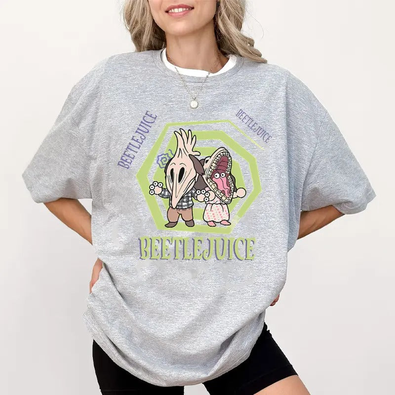 Beetle Juice Halloween Movie Cute Party - Adult & Kids T-Shirts, Sweatshirts & Hoodies apparel design preview 1