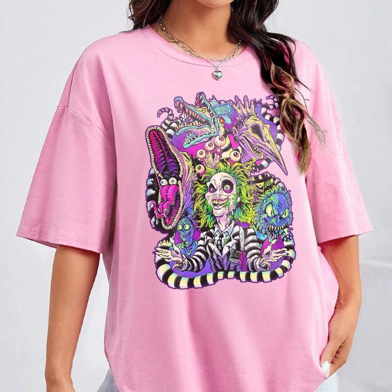 Beetlejuice Halloween Horror - Adult & Kids T-Shirts, Sweatshirts & Hoodies apparel design preview 1