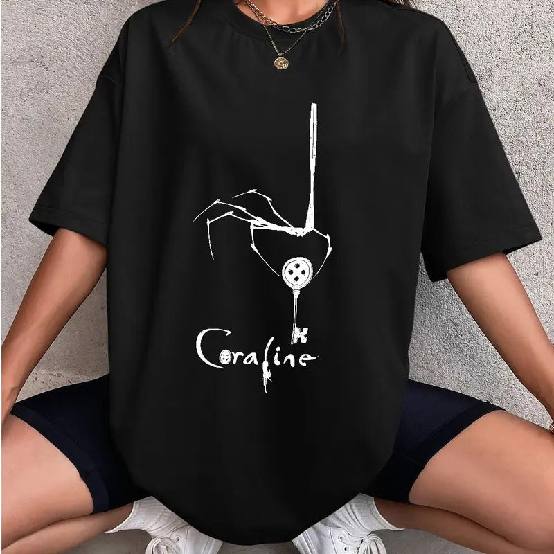Beldam Hand Key Coraline Horror Movies Character - Adult & Kids T-Shirts, Sweatshirts & Hoodies apparel design preview 1