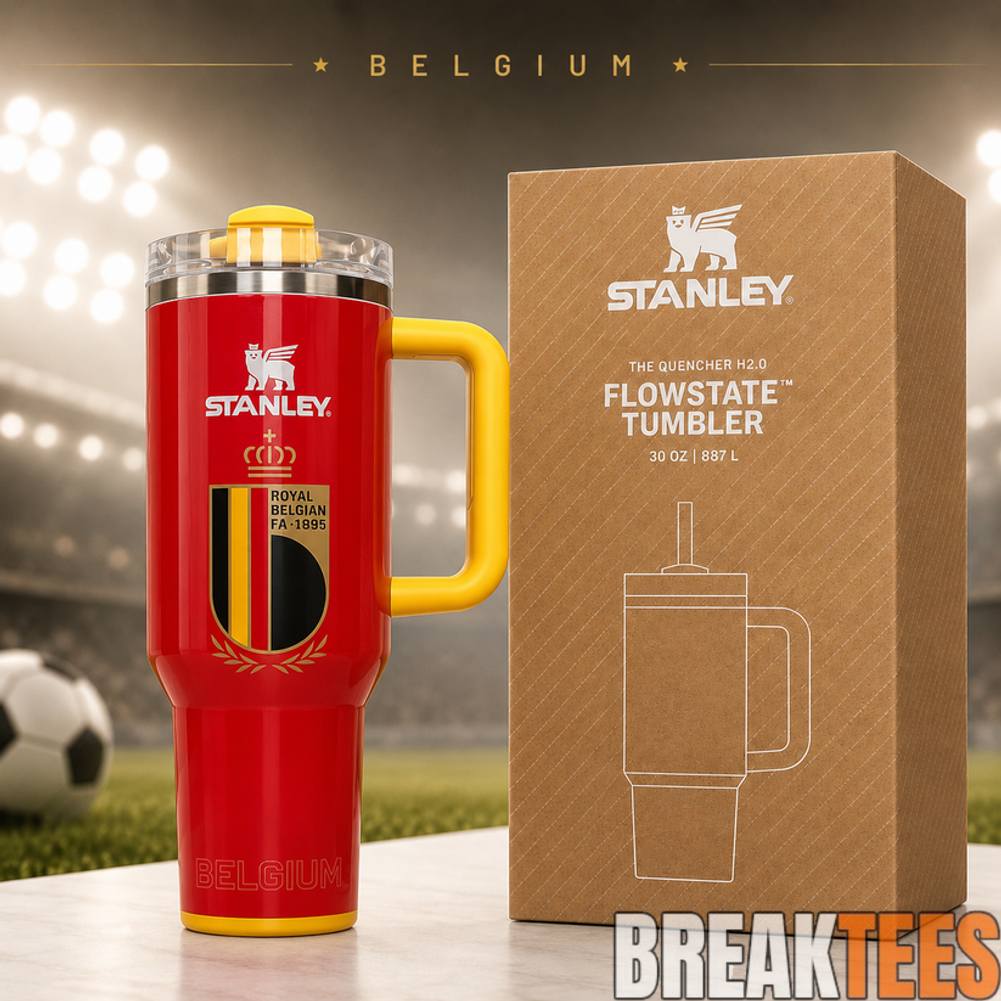 Belgium National Team WC26 Stanley Tumbler - Adult & Kids T-Shirts, Sweatshirts & Hoodies apparel design preview 1
