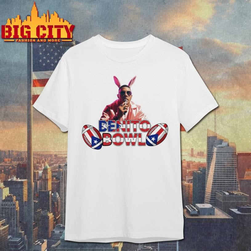 Benito Bowl bunny singin - Adult & Kids T-Shirts, Sweatshirts & Hoodies apparel design preview 1