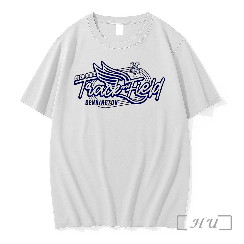 Bennington Badgers Track And Field State 2026 Sweater - Adult & Kids T-Shirts, Sweatshirts & Hoodies apparel design preview 1