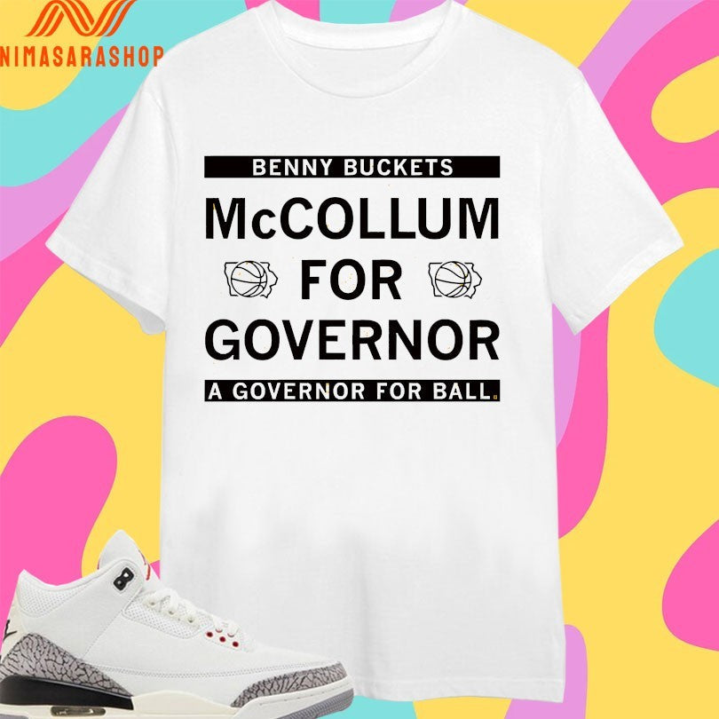 Benny Buckets Mccollum For Governor A Ball - Adult & Kids T-Shirts, Sweatshirts & Hoodies apparel design preview 1