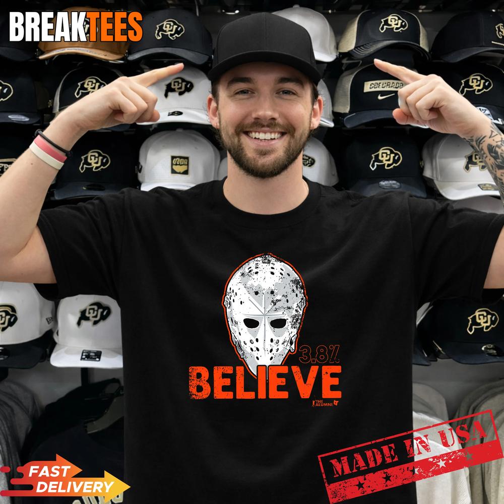Bernie Parent Believe Mask Philadelphia Hockey - Adult & Kids T-Shirts, Sweatshirts & Hoodies apparel design preview 1