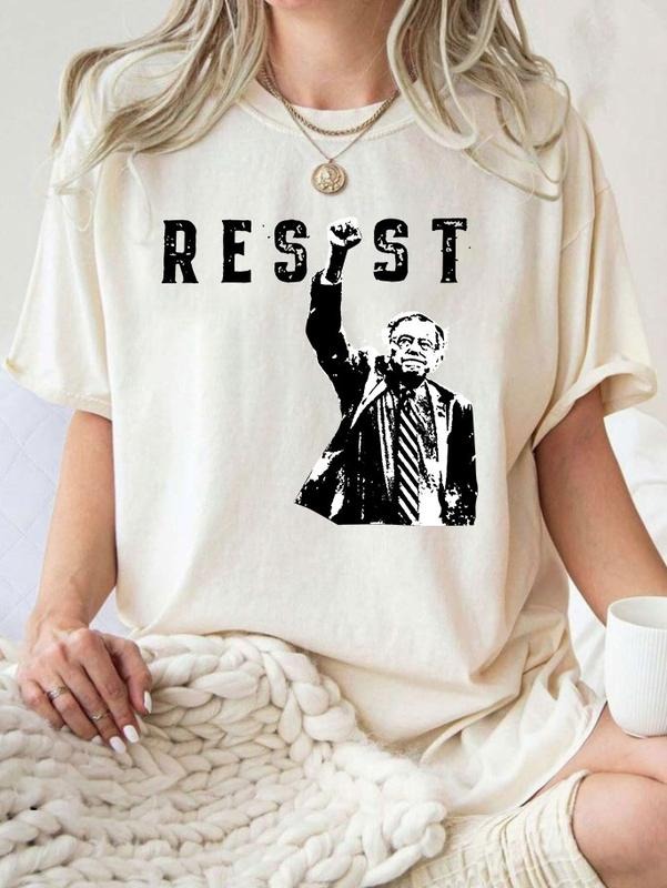 Bernie Sanders Resist Mood - Adult & Kids T-Shirts, Sweatshirts & Hoodies apparel design preview 1