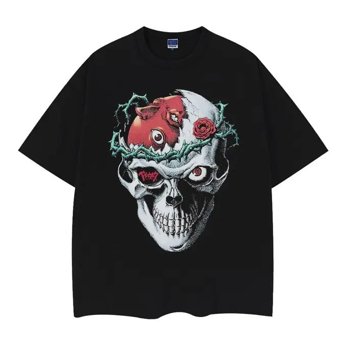 Berserk "Behelit Skull" Heavyweight Vintage 100% - Adult & Kids T-Shirts, Sweatshirts & Hoodies apparel design preview 1