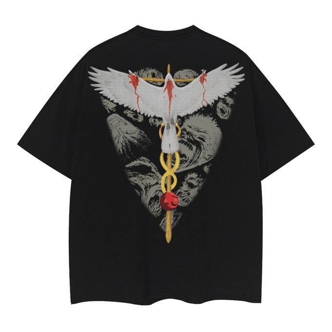 Berserk "Resurrected Cross" Vintage Anime 100% Cotton - Adult & Kids T-Shirts, Sweatshirts & Hoodies apparel design preview 1