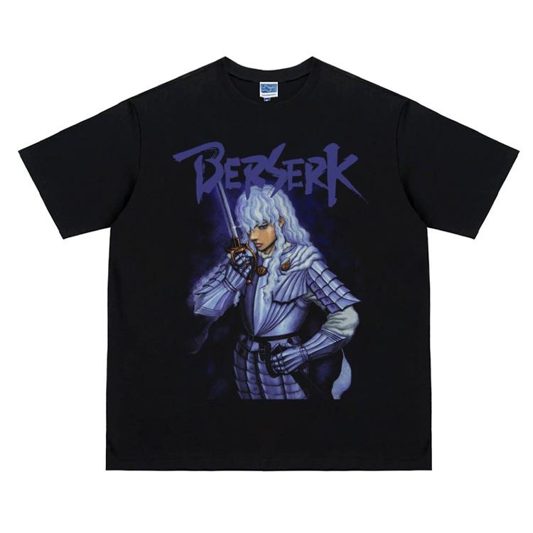 Berserk Great Ambitionist" Vintage Anime 100% Cotton - Adult & Kids T-Shirts, Sweatshirts & Hoodies apparel design preview 1