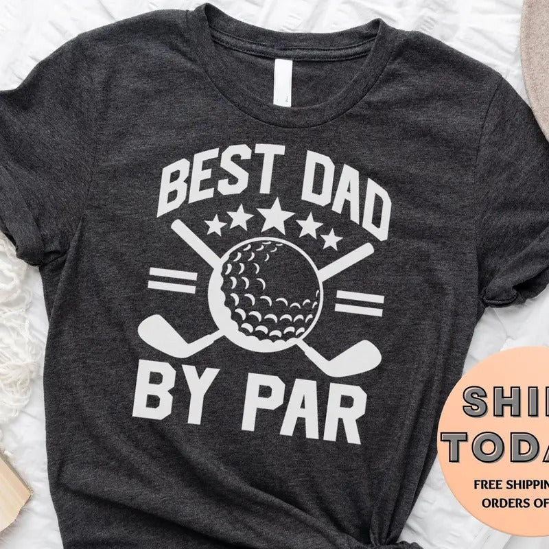 Best Dad Par Golfing New - Adult & Kids T-Shirts, Sweatshirts & Hoodies apparel design preview 1