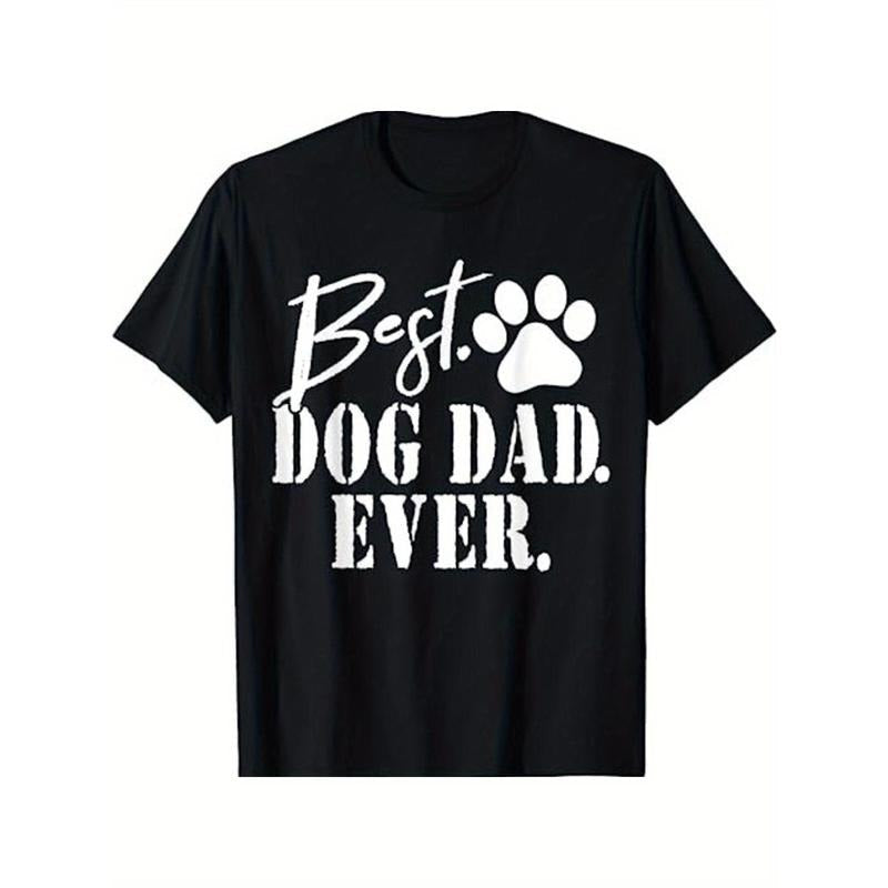 Best Dog Dad Ever Streetwear Breathable Designer - Adult & Kids T-Shirts, Sweatshirts & Hoodies apparel design preview 1