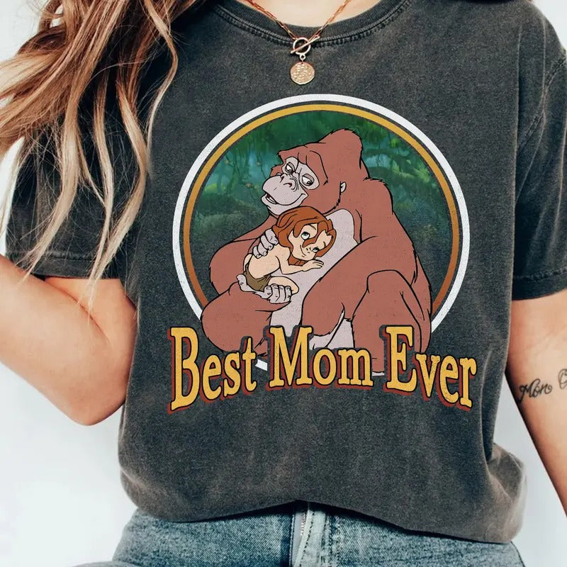 Best Mom Ever Tarzan Kala Mama Matching Land Family - Adult & Kids T-Shirts, Sweatshirts & Hoodies apparel design preview 1